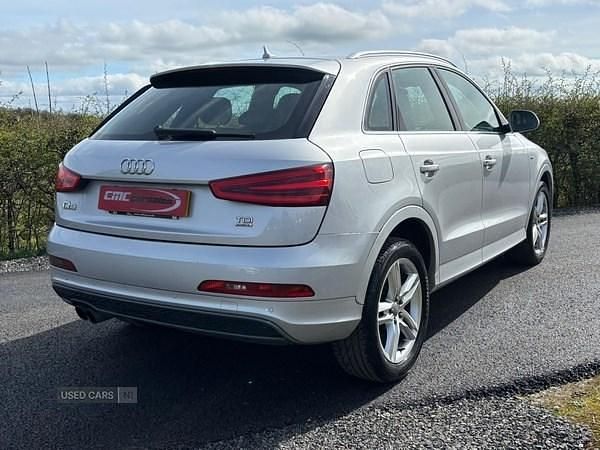 Used Audi Q3 S-Line 177 HP (130 kW) 2014 Silver SUV