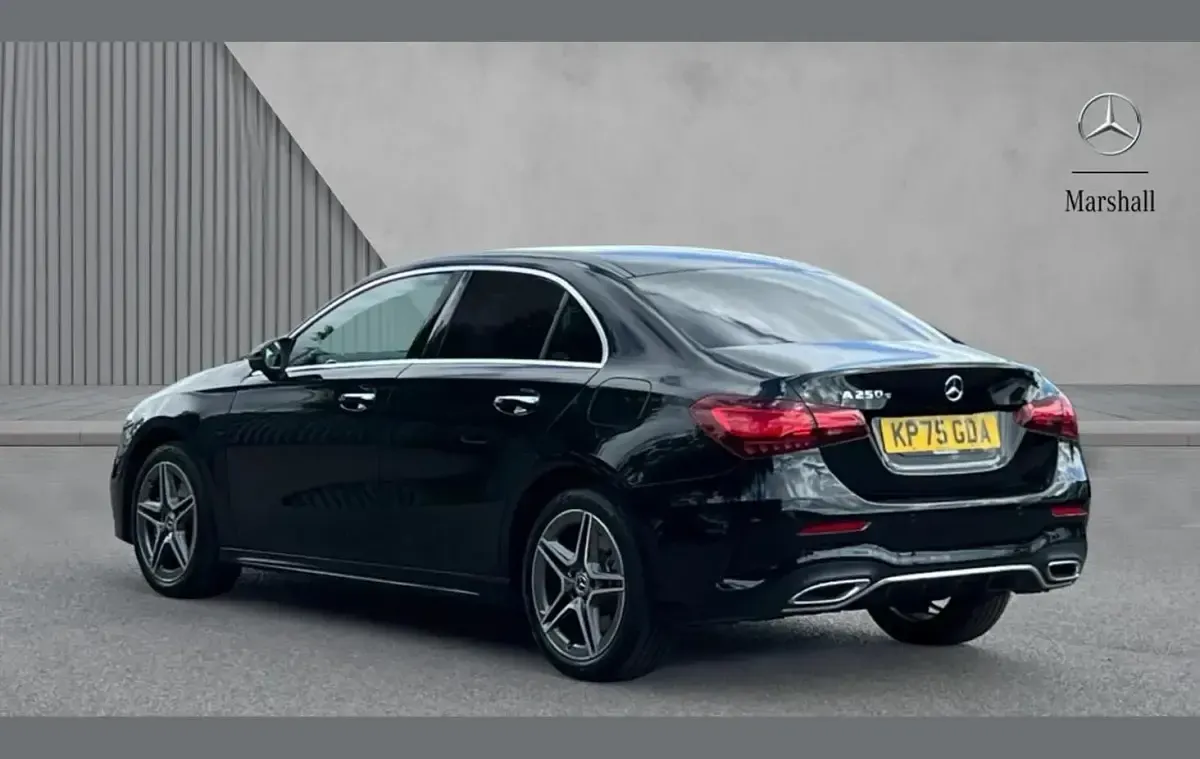 Used Mercedes A250 AMG Line Premium 214 HP (157 kW) 2025 Black Sedan