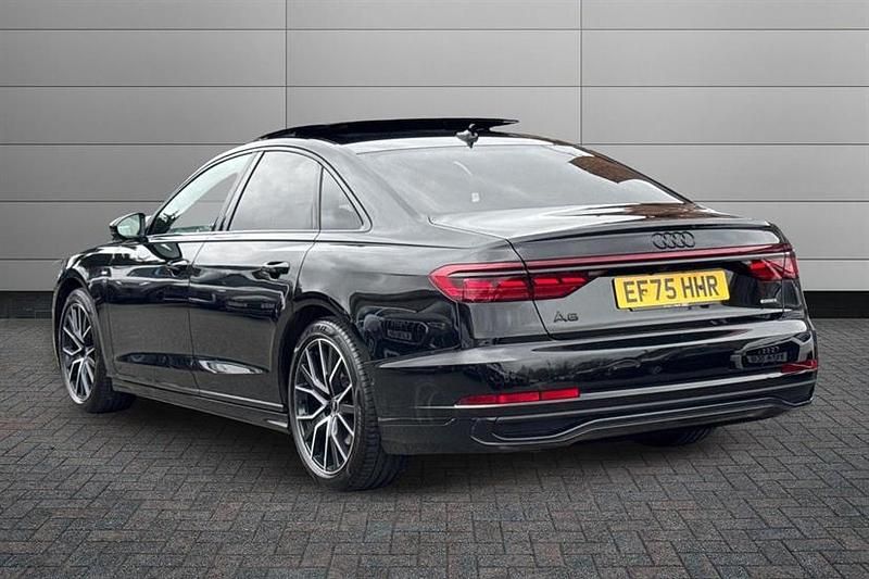 Used Audi A8 Black Edition 286 HP (210 kW) 2025 Mythos black Sedan