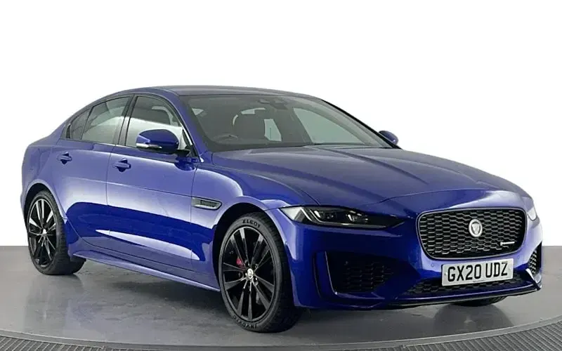 Used Jaguar XE R-Dynamic 300 HP (220 kW) 2020 Blue Sedan