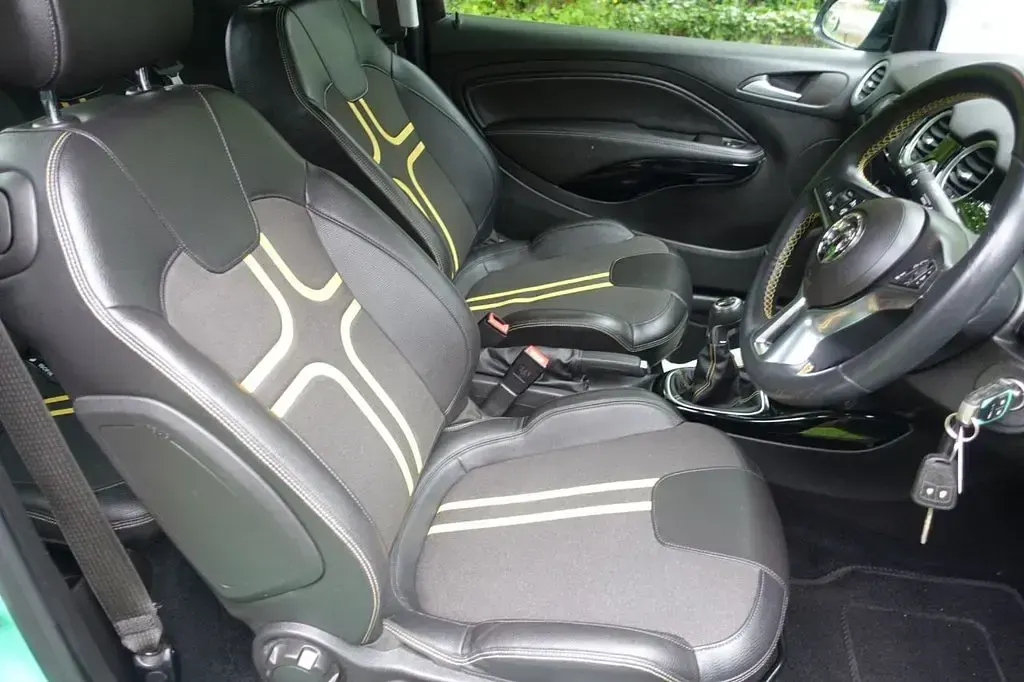 Used Vauxhall Adam Slam 70 HP (51 kW) 2016 Green Hatchback