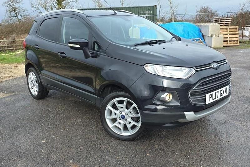 Used Ford Ecosport Titanium 125 HP (91 kW) 2017 Black SUV