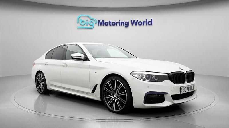 Used BMW 520 M Sport 2020 White Sedan
