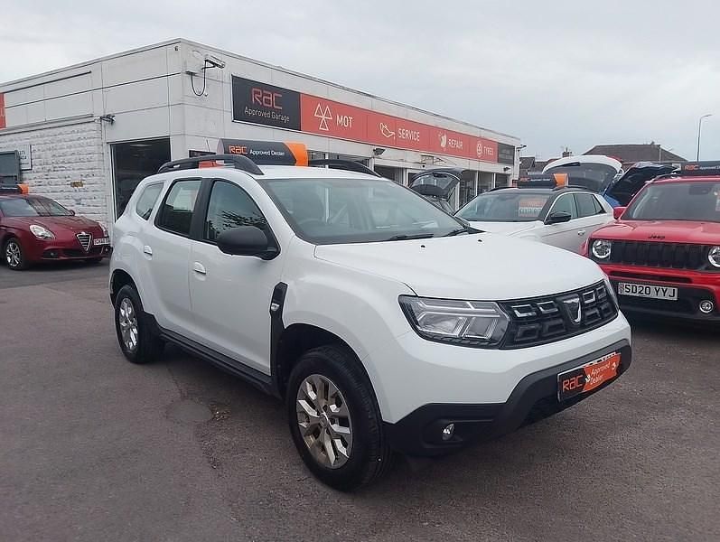Begagnad Dacia Duster Comfort 91 HK (66 kW) 2022 Vit SUV