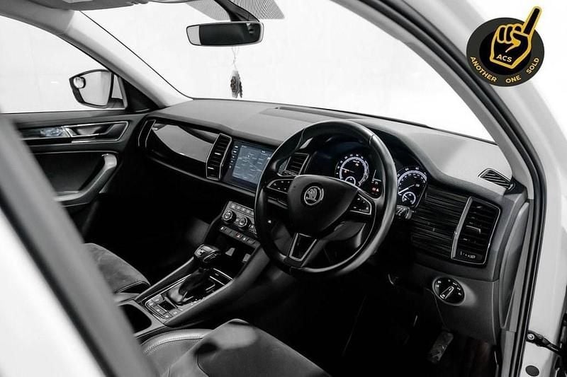 Used Skoda Kodiaq SE L 150 HP (110 kW) 2018 White SUV