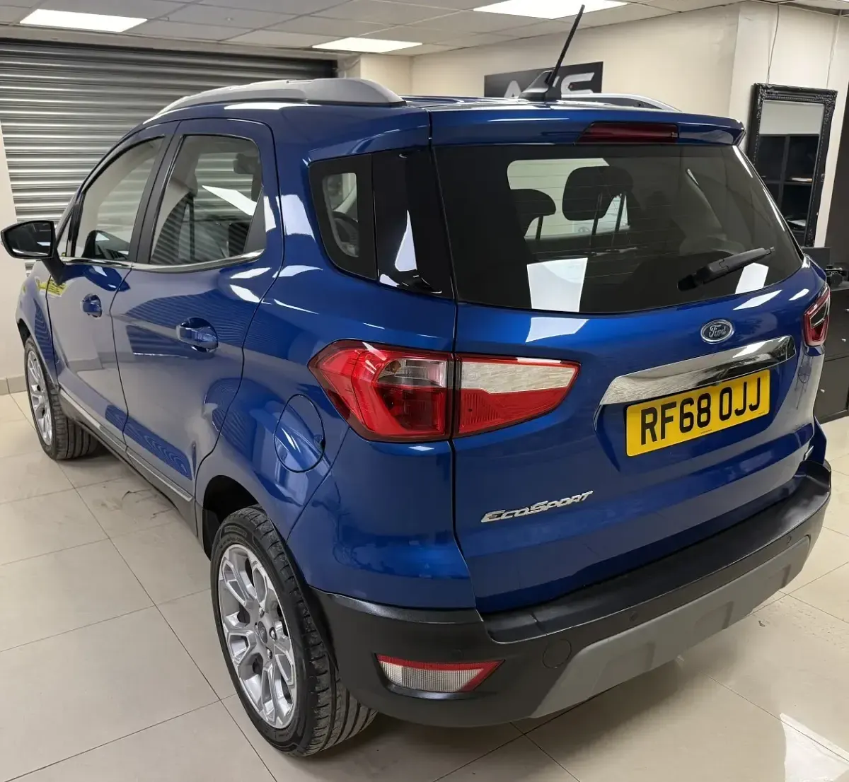 Używany Ford Ecosport Titanium 2018 Niebieski SUV
