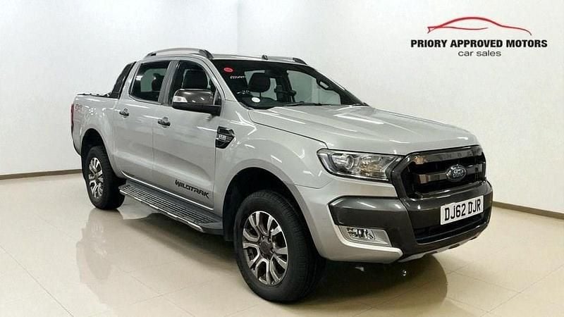 Silver Used 2017 Ford Ranger Wildtrack Pickup | £14,999 (Good price) - Image 1/4