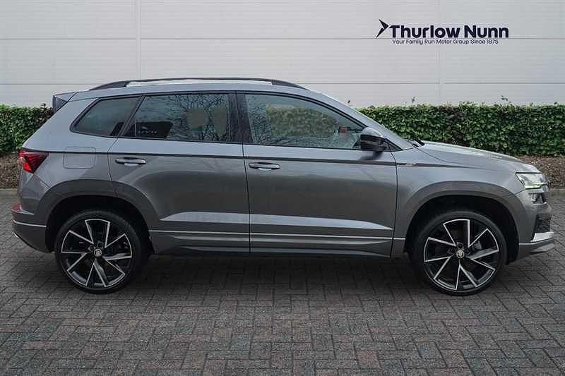 Used Skoda Karoq SportLine 150 HP (110 kW) 2023 Grey SUV