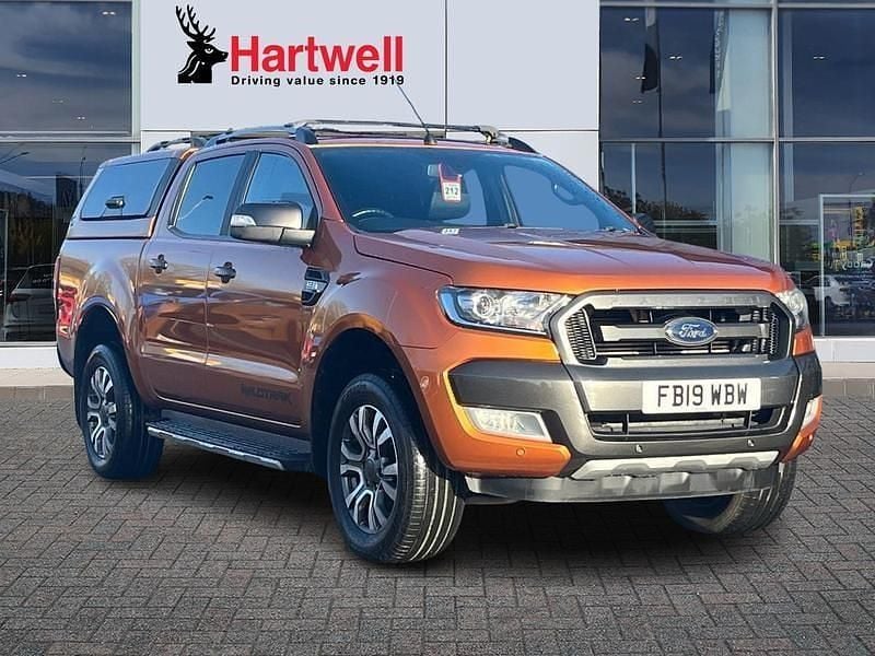 Orange Used 2019 Ford Ranger Wildtrack Pickup | £15,399 (Super price) - Image 1/3