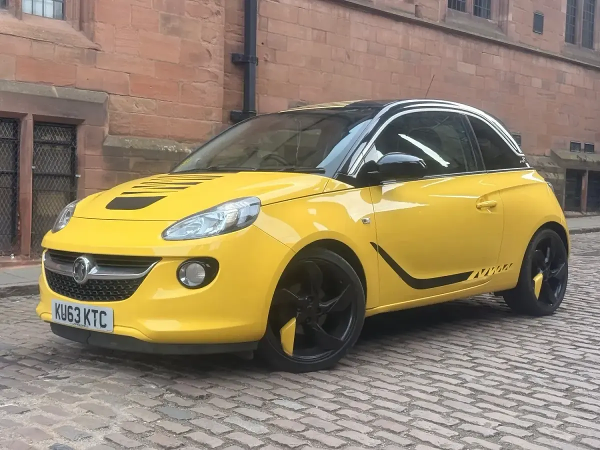 Used Vauxhall Adam Slam 100 HP (73 kW) 2013 Yellow Hatchback