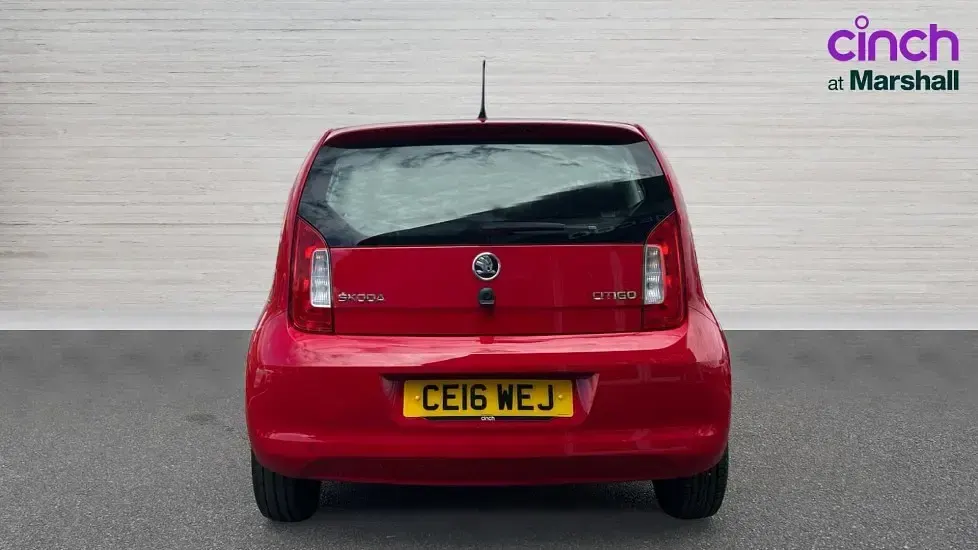Used Skoda Citigo SE 60 HP (44 kW) 2016 Red Hatchback