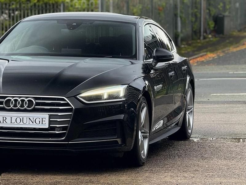 Used Audi A5 Sportback S-Line 190 HP (139 kW) 2017 Black Hatchback