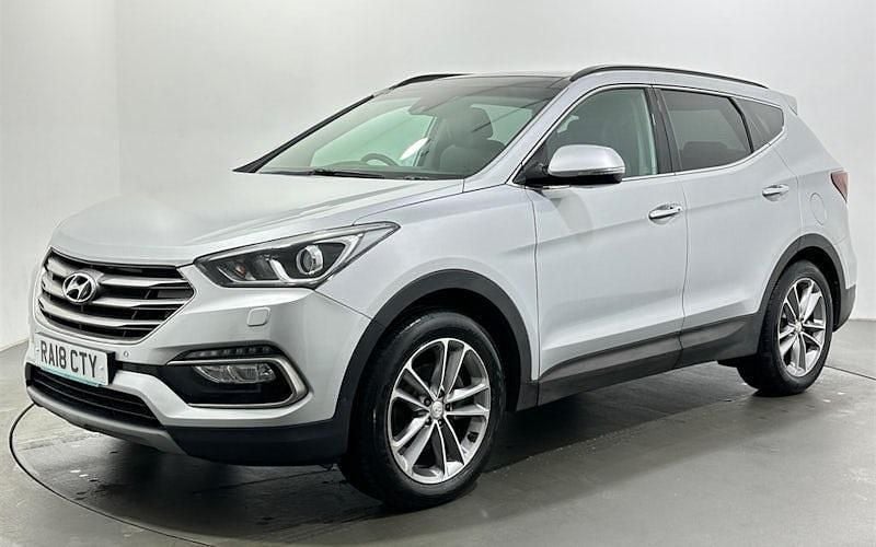 Used Hyundai Santa Fe Premium SE 200 HP (147 kW) 2018 Silver SUV