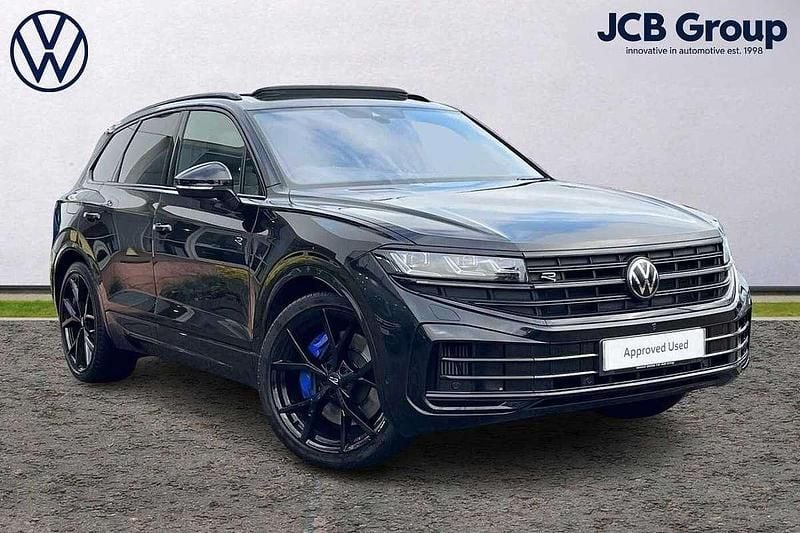 Black Used 2025 VW Touareg R SUV | £65,995 (Expensive) - Image 1/4