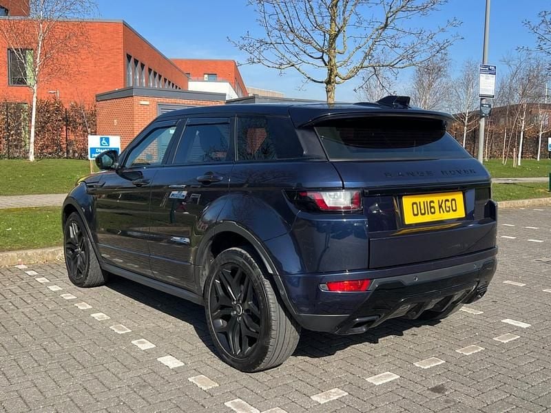 Used Land Rover Range Rover evoque HSE Dynamic 2016 Blue Estate