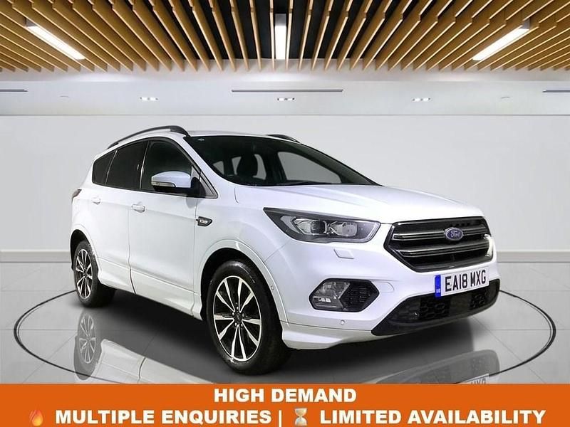 Used Ford Kuga ST-Line 150 HP (110 kW) 2018 White SUV