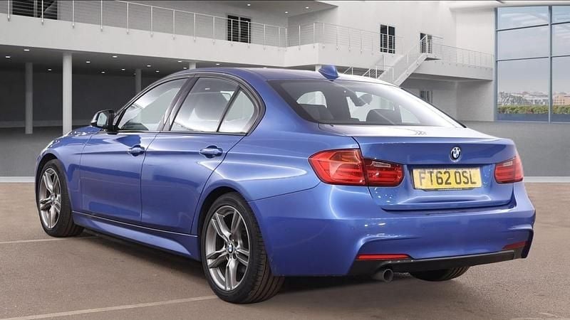 Used BMW 318 M Sport 2012 Blue Sedan