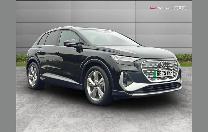 Used Audi Q4 e-tron S-Line 125 kW (170 HP) 2025 Black SUV