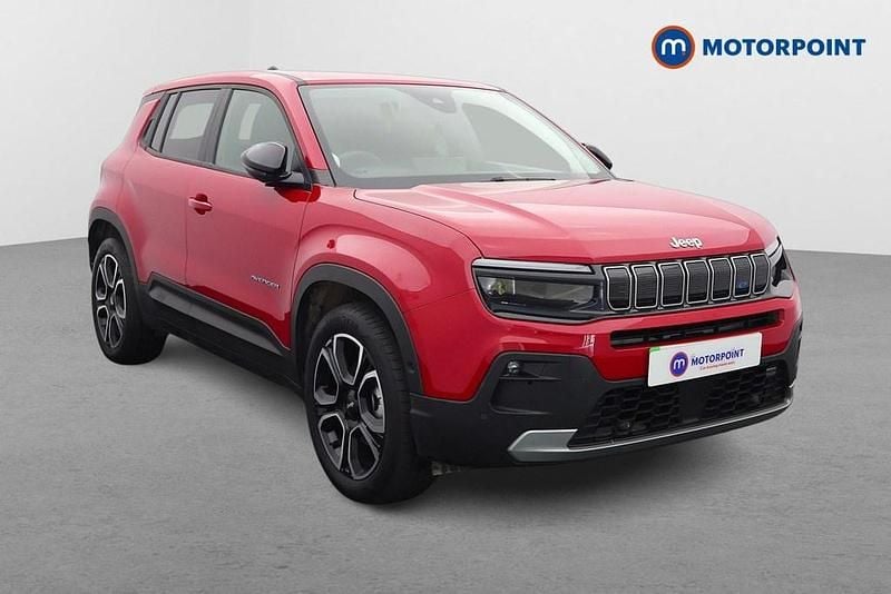 Red Used 2024 Jeep Avenger EV Summit SUV | £17,199 (Fair price) - Image 1/4