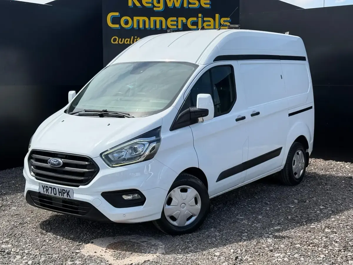 Used Ford Transit Custom Trend 130 HP (95 kW) 2020 White Van