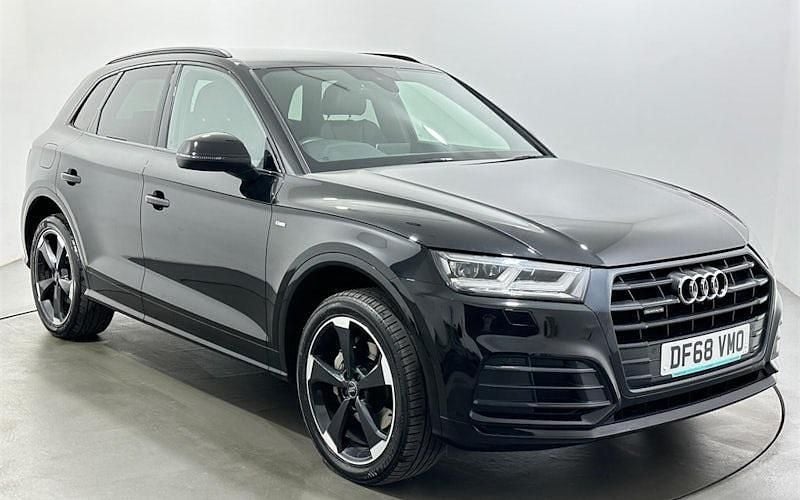 Used Audi Q5 Black Edition 190 HP (139 kW) 2019 Black SUV