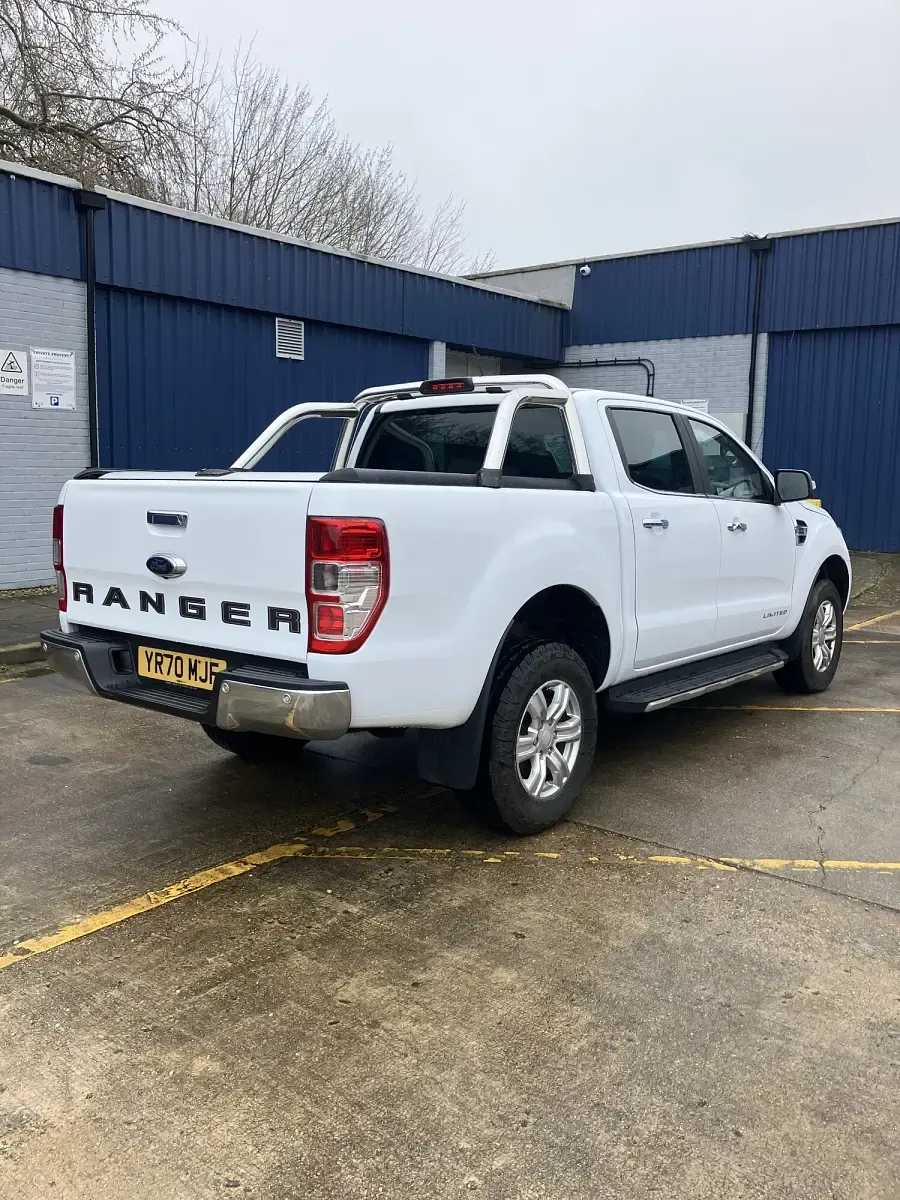 Used Ford Ranger Limited 2020 White Pickup