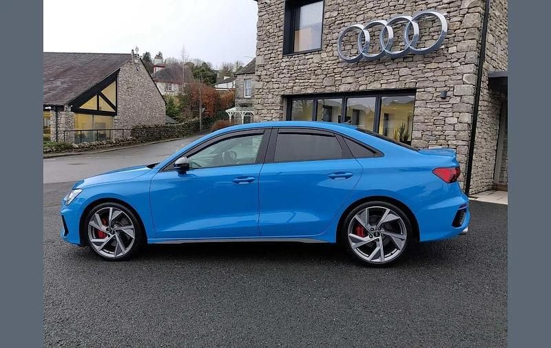 Used Audi S3 Black Edition 306 HP (225 kW) 2023 Blue Sedan