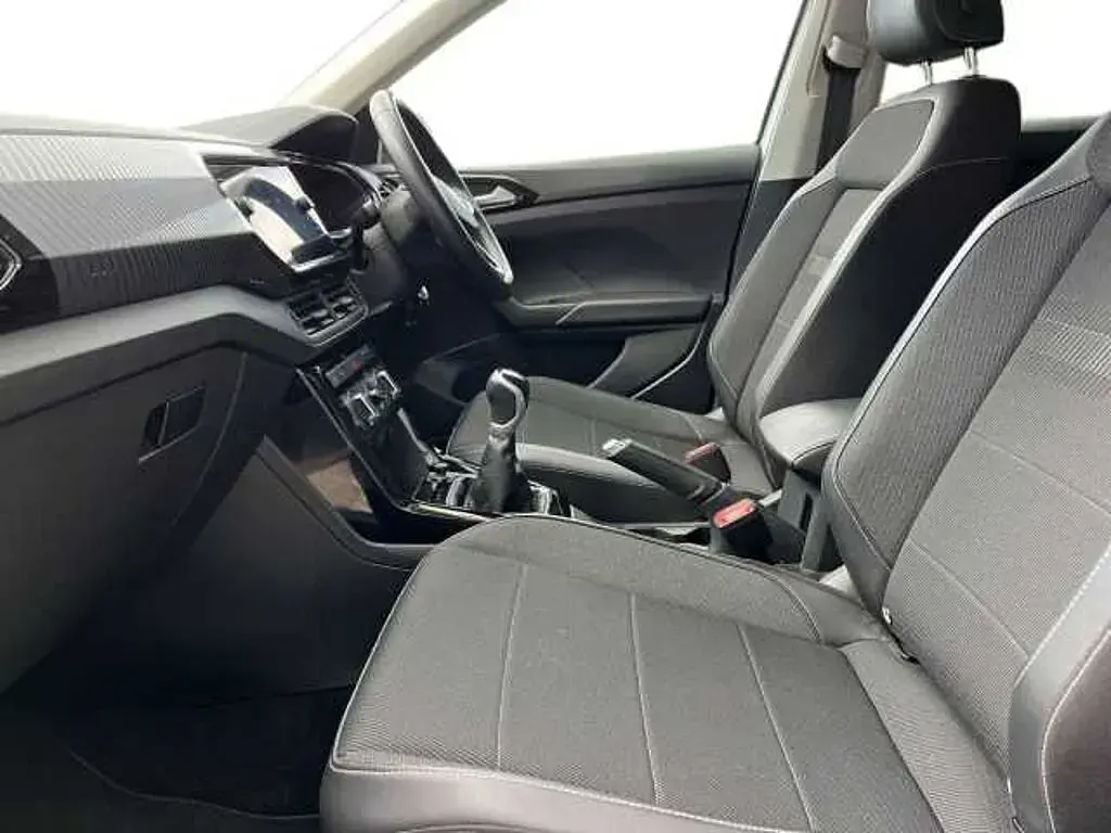 Used VW T-Cross Black Edition 110 HP (80 kW) 2023 White SUV