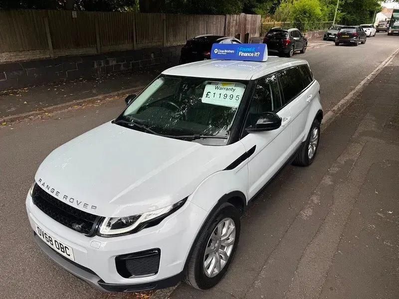 Begagnad Land Rover Range Rover evoque SE 240 HK (176 kW) 2018 Vit SUV