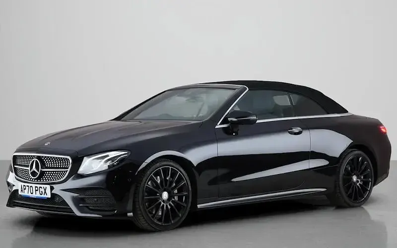 Used Mercedes E350 AMG Line Premium Plus 299 HP (219 kW) 2019 Black Cabriolet