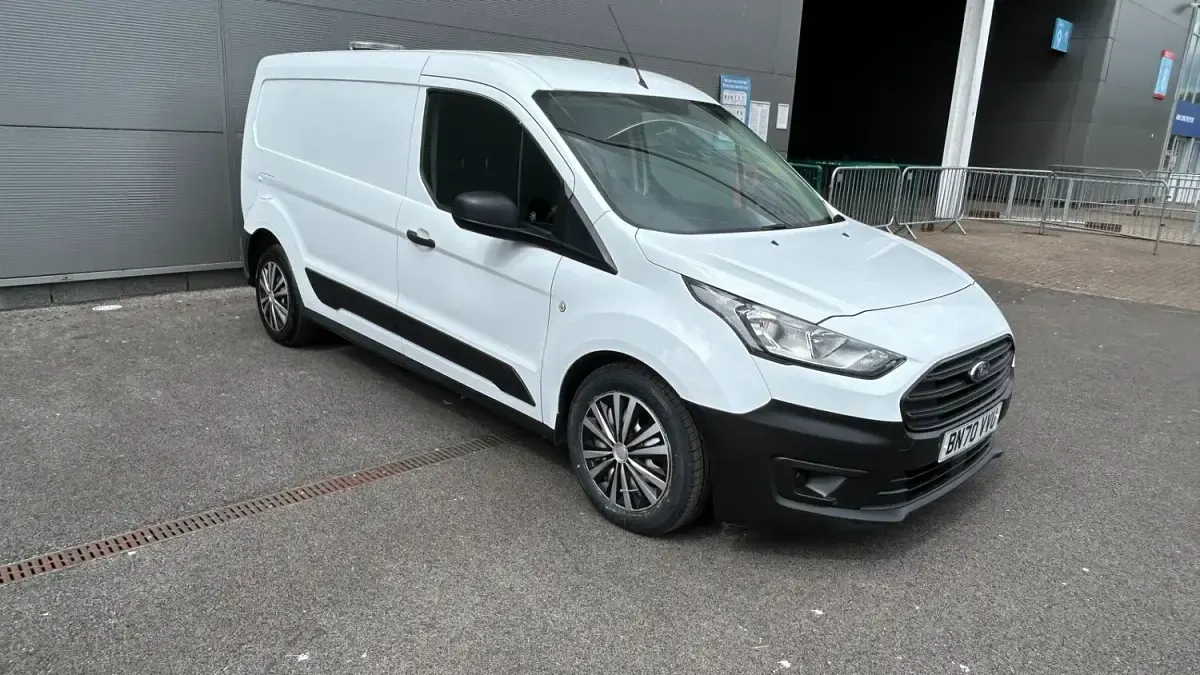 Used Ford Transit 100 HP (73 kW) 2021 White Van