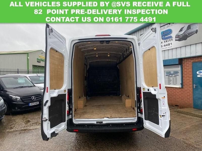 Used Ford Transit 130 HP (95 kW) 2023 White Van