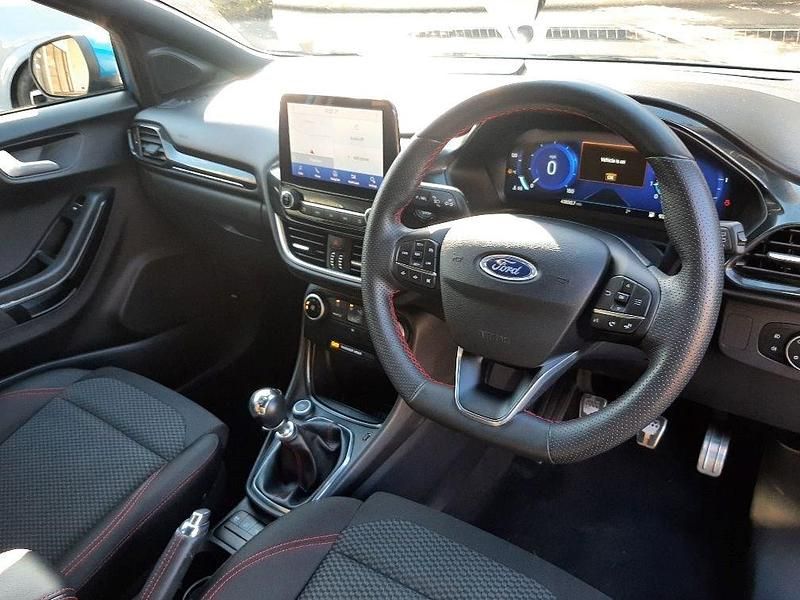 Used Ford Puma ST-Line 125 HP (91 kW) 2020 Desert island blue Hatchback