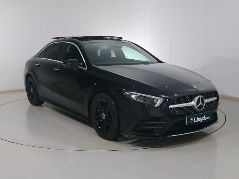 Used Mercedes A200 AMG Line Premium Plus 150 HP (110 kW) 2021 Black Sedan