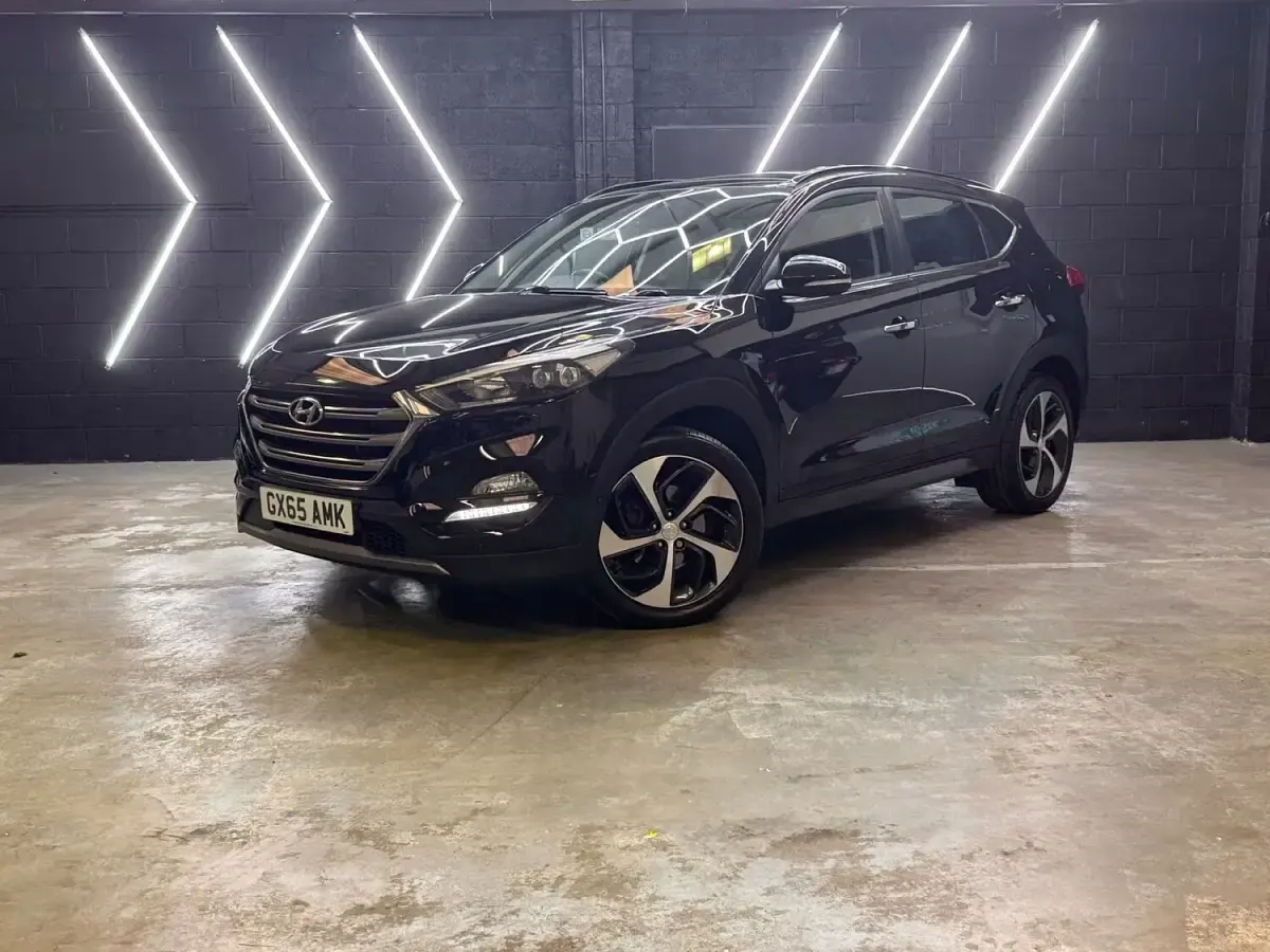 Used Hyundai Tucson Premium SE 2015 Black SUV