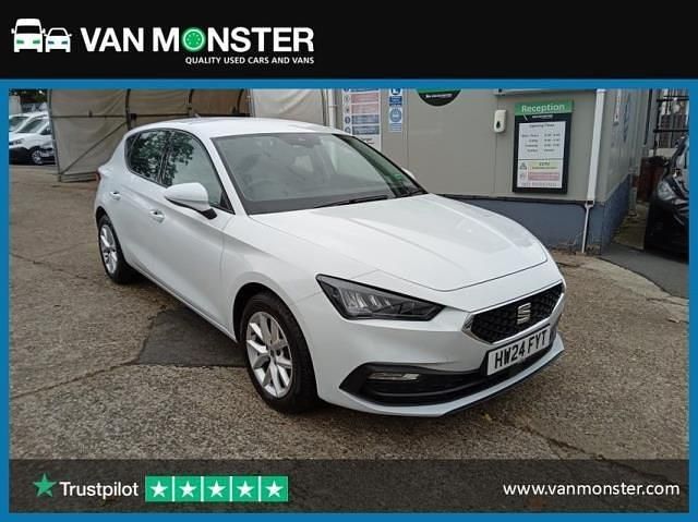 White Used 2024 Seat Leon SE Hatchback | £14,900 (Fair price) - Image 1/4