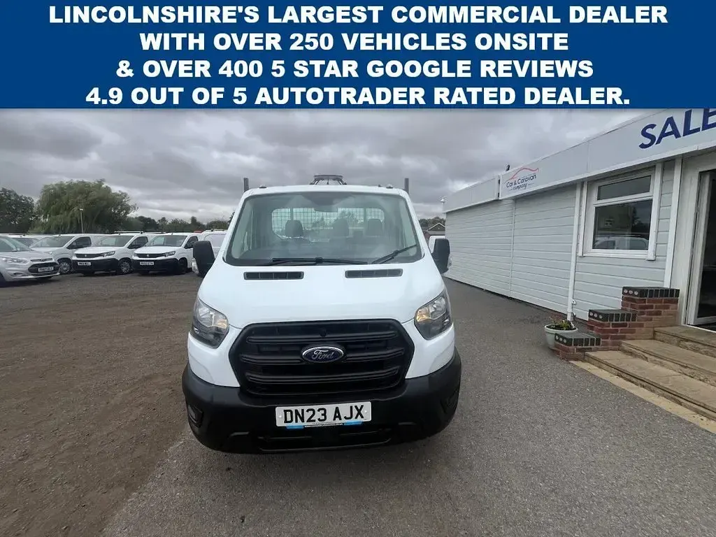 Used Ford Transit S 130 HP (95 kW) 2023 White Van