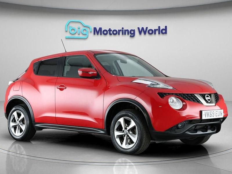 Red Used 2019 Nissan Juke Acenta SUV | £8,800 (Good price) - Image 1/4