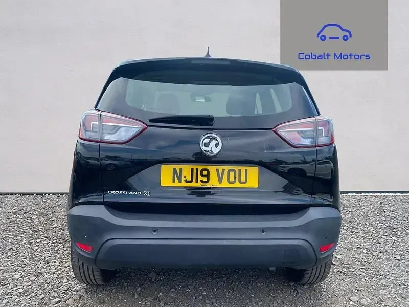 Used Vauxhall Crossland X 83 HP (61 kW) 2019 Black SUV