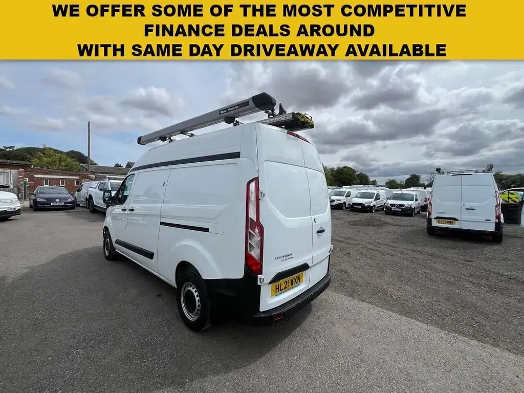 Used Ford Transit Custom S 2021 White Van