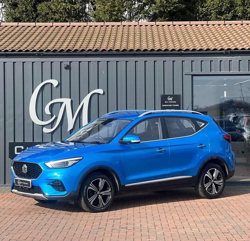 Used MG ZS Excite 106 HP (77 kW) 2022 Blue SUV