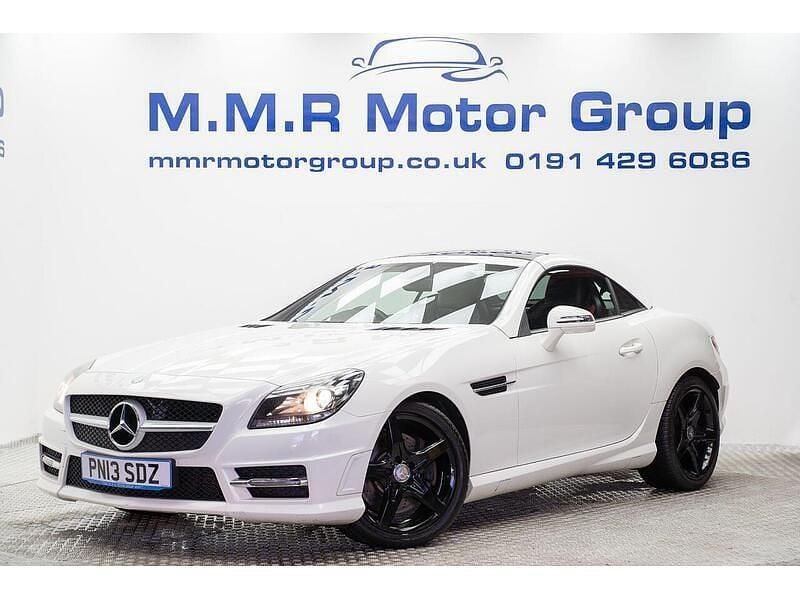 Used Mercedes SLK250 AMG 2013 White Cabriolet