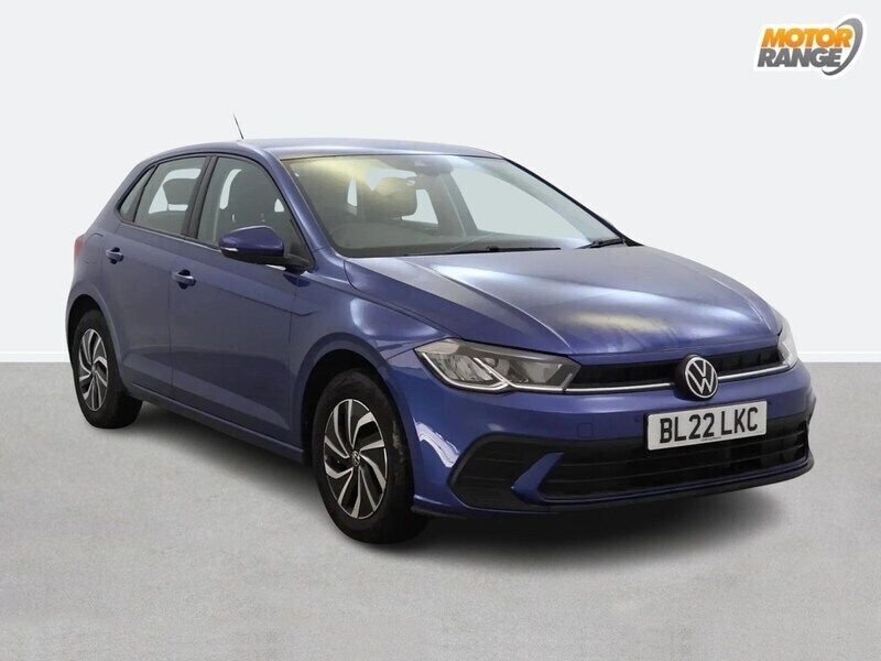 Blue Used 2022 VW Polo Life Hatchback | £16,695 (Good price) - Image 1/4