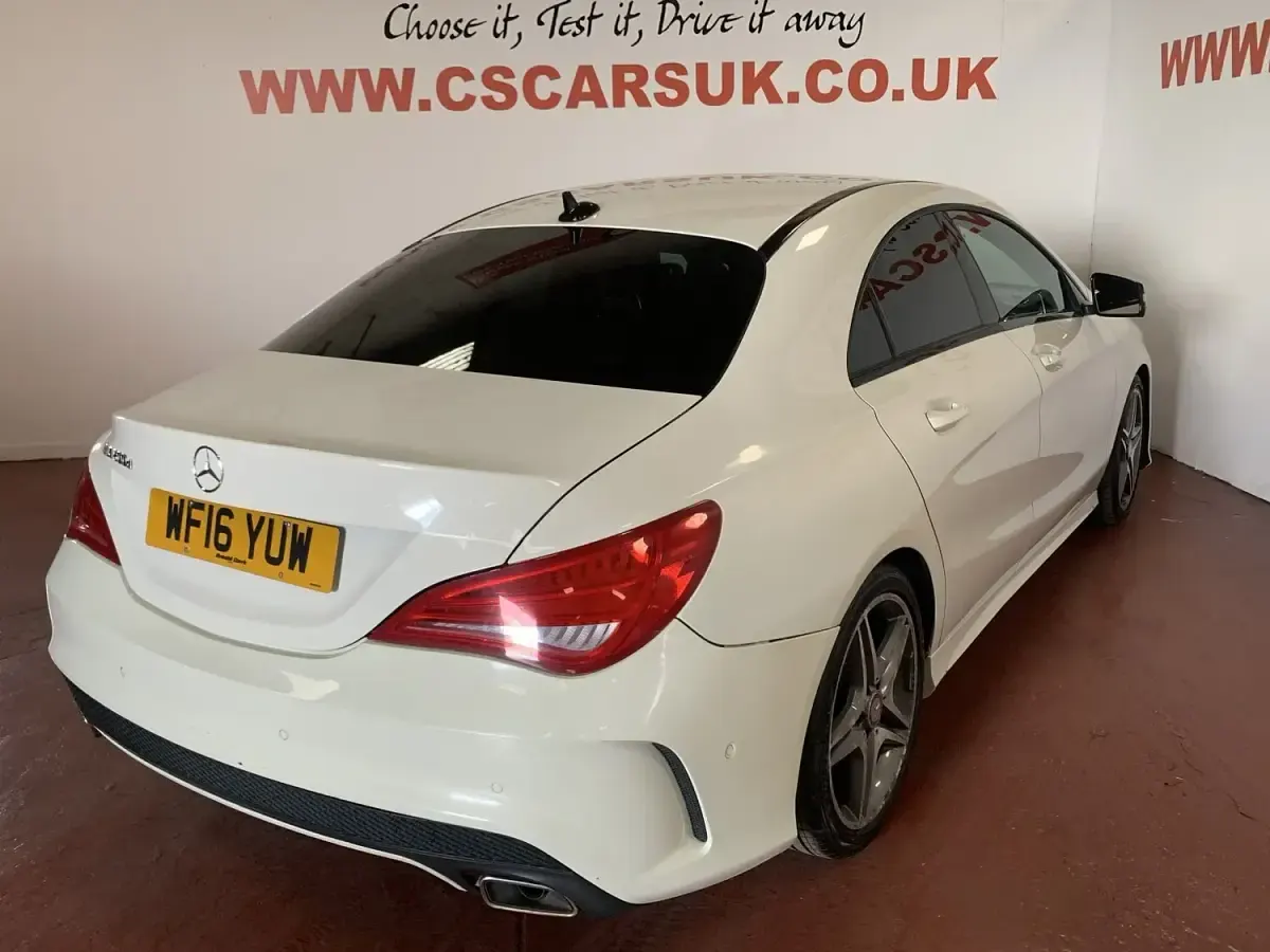 Used Mercedes CLA200 AMG 2016 White Coupe
