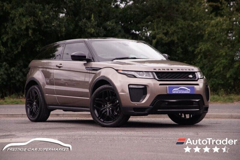 Brown Used 2015 Land Rover Range Rover evoque HSE Dynamic Coupe | £10,399 (Fair price) - Image 1/4