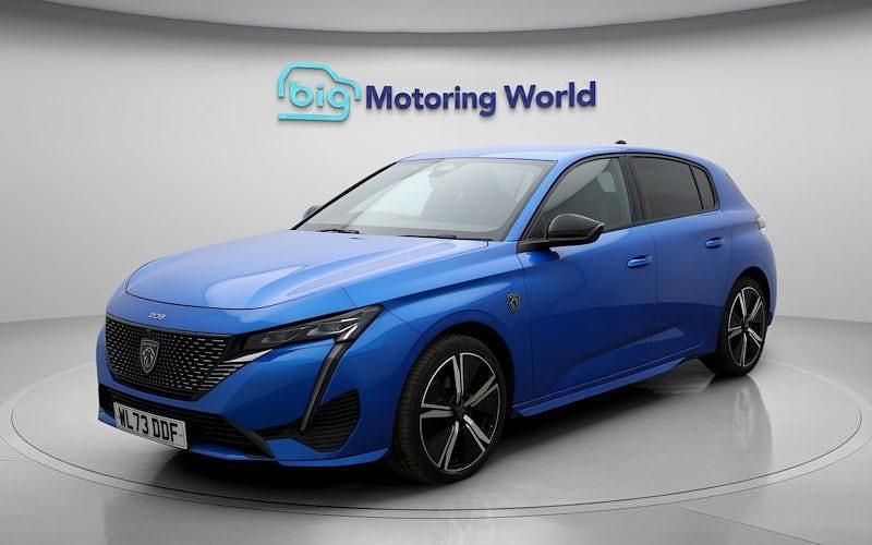 Used Peugeot 308 GT 131 HP (96 kW) 2024 Blue Hatchback