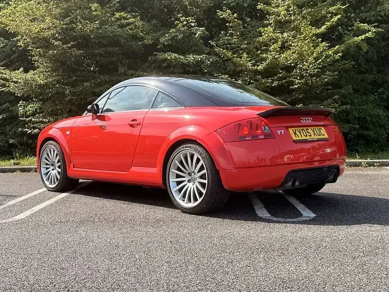 Used Audi TT Sport 237 HP (174 kW) 2005 Red Coupe