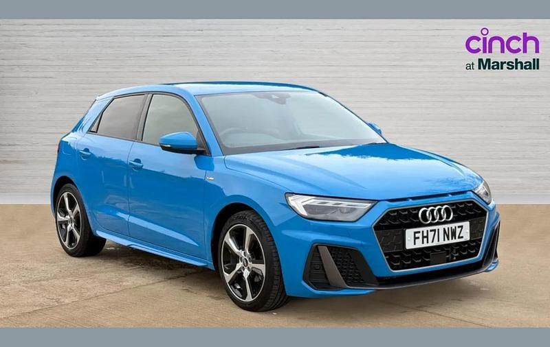 Blue Used 2022 Audi A1 S-Line Hatchback | £15,147 (Fair price) - Image 1/4
