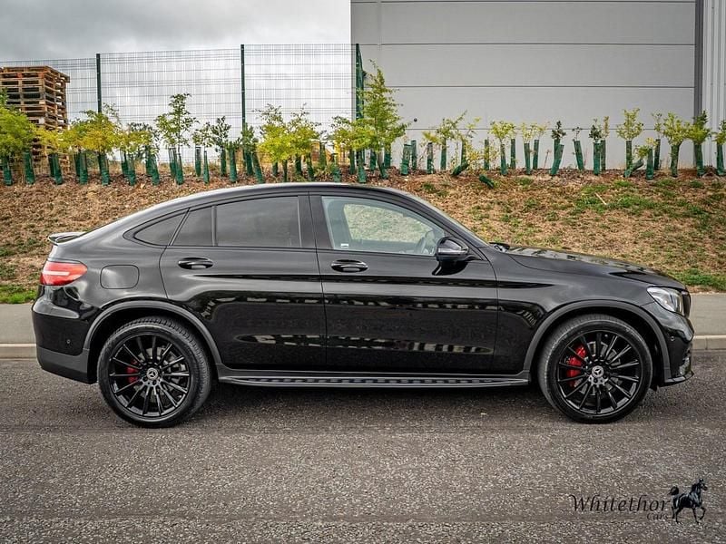 Used Mercedes GLC220 AMG line 2019 Black Coupe