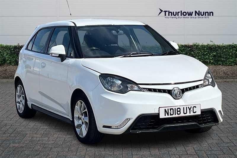 Usado MG MG3 106 HP (77 kW) 2018 Branco Citadino